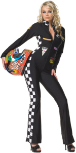 Карнавален костюм - Дама от Формула 1